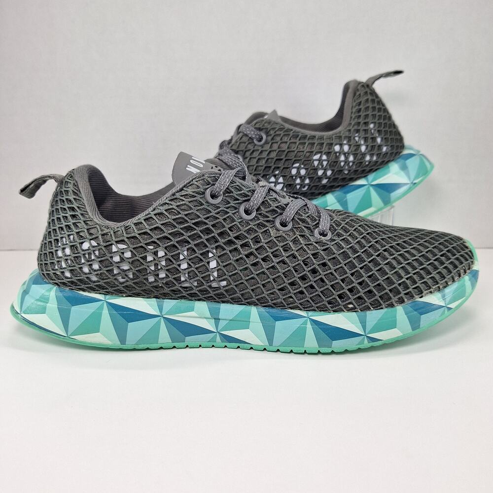 Nobull Diamond Mesh Runner Grey Shoes DMRDGRYMNTSUB9 Men's 9/Women's 10.5